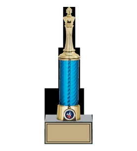 ODAK KUPA - Figürlü Kupalar - Satranç Figürlü Kupalar FG-005 A - 28 cm