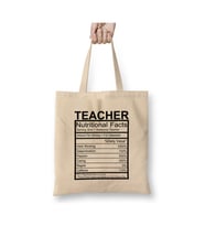 Teacher I'll Be There For You Öğretmenler Günü Bez Çanta (Beyaz)