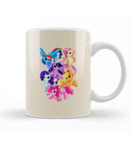 My Little Pony The Mane 6 Kupa Bardak Porselen