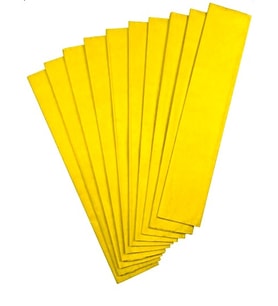 Krapon Kağıdı Sarı - 6 adet
