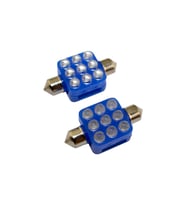 Space Sofit Dekoratif Led Ampul (2x9 H.P) Mavi 12V/LAAM115-2-12