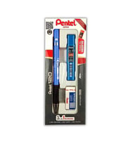 Pentel Versatil Kalem + Silgi + Min 3'lü Set 0.7 mm A317-3CS