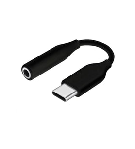 Winex UC10 Type-C to 3.5mm Jack Dönüştürücü Adaptör Siyah