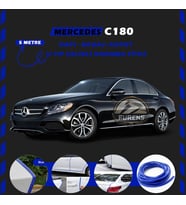 Mercedes C180 Oto Araç Kapı Koruma Fitili 5metre Parlak Mavi Renk