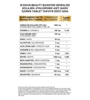 Bioxcin Beauty Booster Kolajen NADH++CoQ10 60 Tablet (Krem)