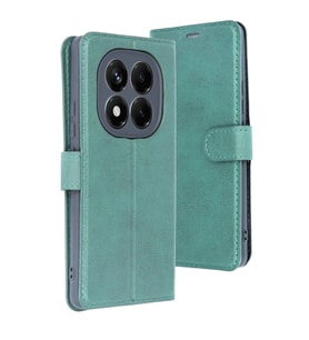 Xiaomi Redmi Note 14 4g Kılıf Trend S Plus Kapaklı Kılıf - Yeşil