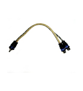 Edison Ters Y Kablo 2F1M 1 Erkek 2 Dişi Ters Y (On Adet Fiyatıdır) (Sarı-Siyah)