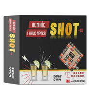 Zaga Oyun Ben Hiç Shot +18 Yetişkin Kutu Oyunu Shot Oyunu Türkçe ve İngilizce İki Dilde