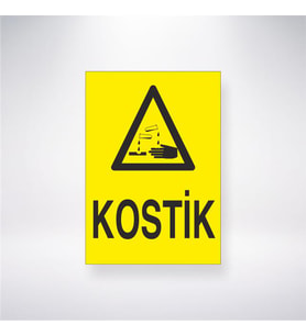 Kostik 21x28 Arkası Yapışkanlı Levha