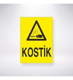 Kostik 21x28 Arkası Yapışkanlı Levha