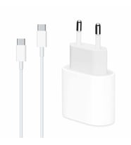 Microsonic Apple iPhone 16 Plus Type-C To Type-C 2 in 1 Şarj Seti (Beyaz)