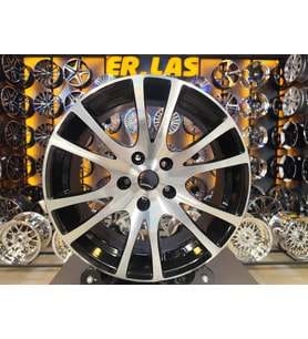 4 Adet TSW-K201 7*17 5*108 ET35 BLACK MACK JANT (Takım)