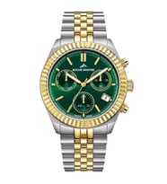 ROCHE MONTRE RMG6000-06 SWISS MADE SAFİR CAM YEŞİL KADRAN ALTIN KAPLAMA ERKEK KOL SAATİ