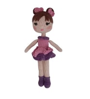 Minyatür Ayşe Bebek Amigurumi Organik Oyuncak