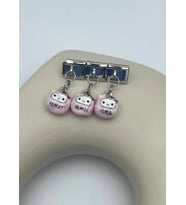 Çelik Silver Pembe Hi Kitty Sallantılı Nomi Charm - 25crm60