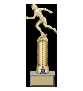 ODAK KUPA - Figürlü Kupalar - Atletizm Kadın Figürlü Kupalar FG-008 B - 32 cm