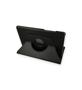 Samsung Galaxy T500 Tab A7 10.4 Kılıf 360 Tablet Deri Kılıf - Siyah