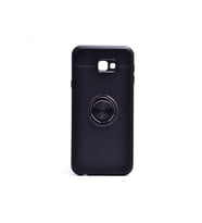 Samsung Galaxy J4 Plus Uyumlu Kılıf Zore Ravel Silikon Kapak (Siyah)