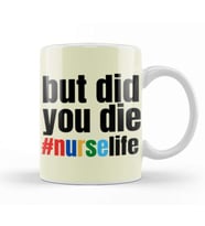 Nurse Gift İdea Funny Saying Quote  Nursing Medical Kupa Bardak Porselen