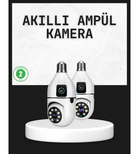 Tak Çalıştır Ampul Kamera - Full Hd 1080p Kablosuz Güvenlik Çözümü
