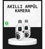 Tak Çalıştır Ampul Kamera - Full Hd 1080p Kablosuz Güvenlik Çözümü