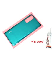 Tkgz Huawei Uyumlu P Smart 2021 Arka Pil Batarya Kapağı (B-7000) YEŞİL