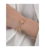 Kalp Taşlı Sonsuz Aşk Bilekliği (STD)