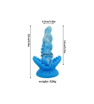 Mavi Canavar Dildo Model 4