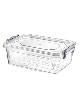 KISA DİKDÖRTGEN MULTI BOX-SAKLAMA KABI  3.8 LT