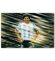 Cakatablo Diego Maradona Arjantin Fırtınası MDF Tablo