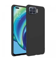 Oppo Reno 4 Lite İnce Mat Silikon Kılıf Siyah