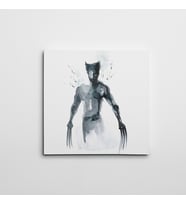 Wolverine Kare Kanvas Tablo