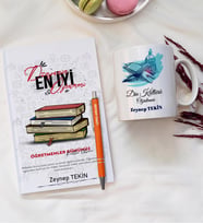 Kişiye Özel Din Kültürü Öğretmeni Kupa, Defter, Kalem Hediye Set