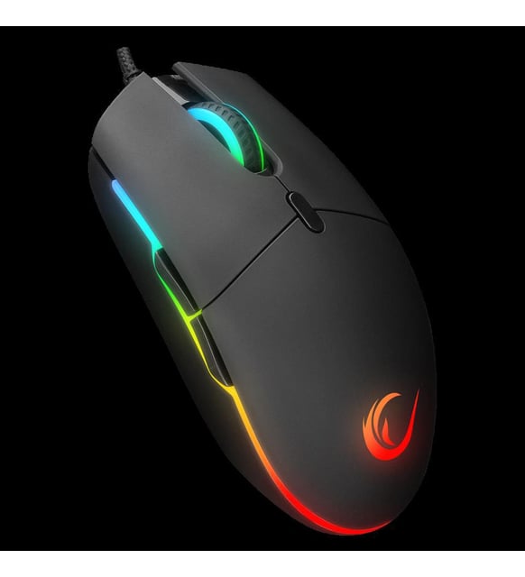 Iron Mouse R63 Rampage SMX-R63 GLORY Usb Siyah RGB Işıklı 6400dpi Gaming Oyuncu Mouse
