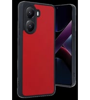 Pilelistore   Xiaomi Poco X7 Pro Kılıf Aras Deri Kapak - Kırmızı