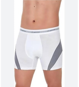 YILDIZ 115 ERKEK BEYAZ COMFORT MODAL BOXER 3 ADET