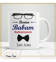 Babalar Günü Özel Hediye Çay Kahve Kupa Bardak-baba12