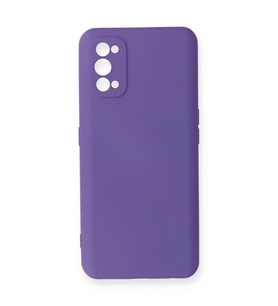 Realme 7 Pro Kılıf Nano İçi Kadife Silikon - Mor