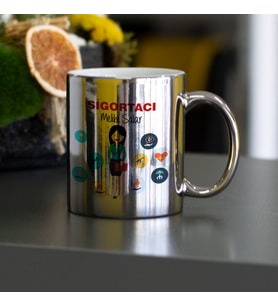 Sigortacı Gümüş Kupa Bardak