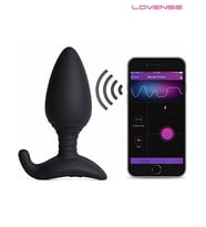 Lovense HUSH Telefon Kontrollü  Plug 12 cm (Siyah)