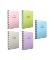GIPTA PASTORAL SPİRALLİ PP.KAPAK A4 40 YP. KARELİ DEFTER