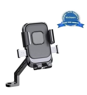 Xy-089 Motosiklet & Bisiklet Ayna Baglantılı Telefon Tutucu