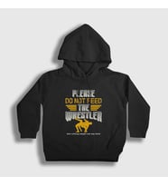 Presmono Unisex Çocuk Siyah Don't Feed Ufc Mma Hediye Güreşçi Güreş Kapüşonlu Sweatshirt 496708tt