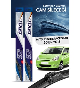 Mitsubishi Space Star Silecek Takımı 2013-2015 Uyumlu 550MM/350MM