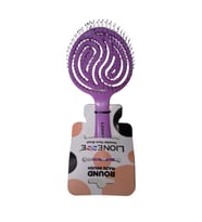 Lionesse Yuvarlak Maze Brush Saç Fırçası Mor