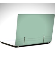 Elektrik Telleri Minimal Laptop Sticker 17 inch (39X27CM)