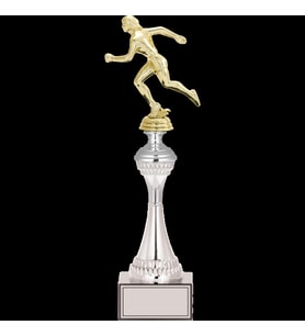 ODAK KUPA - Figürlü Kupalar - Atletizm Kadın Figürlü Kupalar FG-030 A - 38 cm