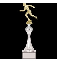 ODAK KUPA - Figürlü Kupalar - Atletizm Kadın Figürlü Kupalar FG-030 A - 38 cm