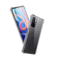 Coverzone Xiaomi Redmi Note 11T 5G ile uyumlu K?l?f Z-Nitro Anti Shock Silikon Kapak Kamera Korumal? Anti?ok Airbag K�?e Korumal? Silikon ?effaf K?l?f