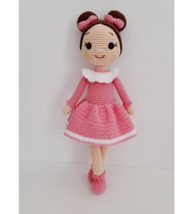 Amigurumi organik oyuncak bebek